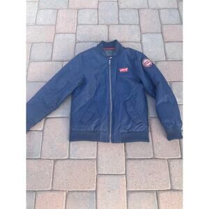 Levi’s Big Boy Bomber Jacket Youth Sz Medium (10-12 yrs old) Navy